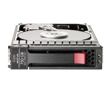 HPE 750GB hot-plug SATA HDD internal hard drive 7200 RPM 3.5" Serial ATA