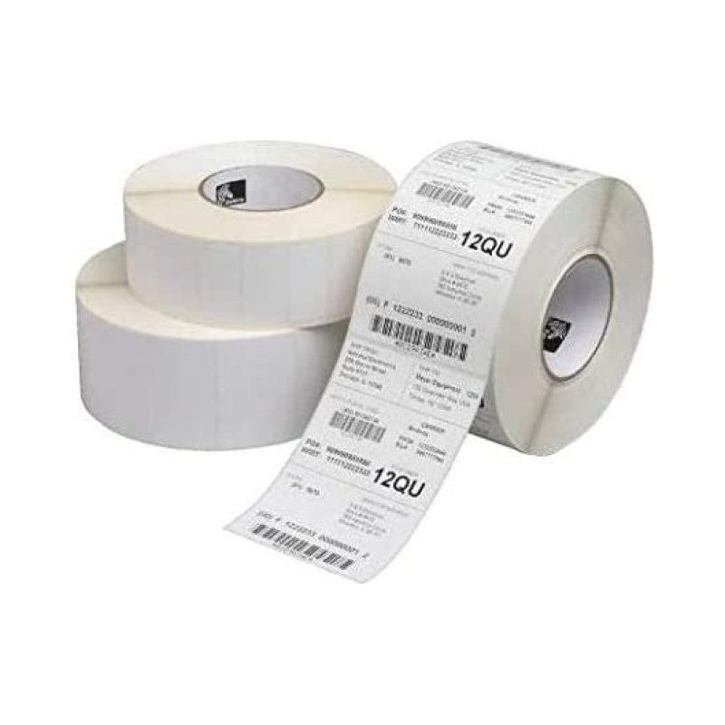 Zebra 3012580-T printer label White Self-adhesive printer label