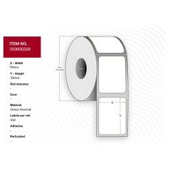 Capture 35000268 printer label White