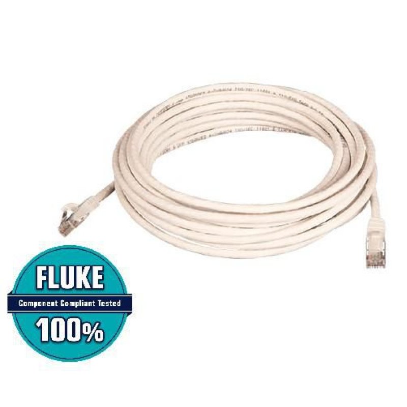 Lanview LVN147142 networking cable White 10 m Cat6 U/UTP (UTP)