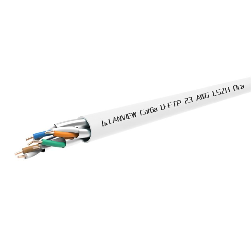 Lanview LVN122432 câble de réseau Blanc 305 m Cat6a U/FTP (STP)