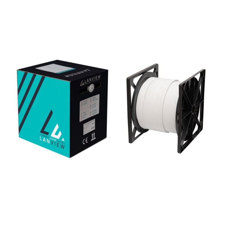 Lanview LVN122432 câble de réseau Blanc 305 m Cat6a U/FTP (STP)