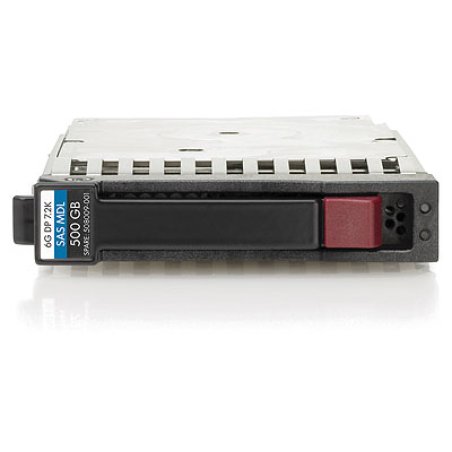 HPE 500GB 6G SAS 7.2K rpm SFF (2.5-inch) Dual Port Midline 1yr Warranty Hard Drive disque dur 500 Go 7200 tr/min 2.5"
