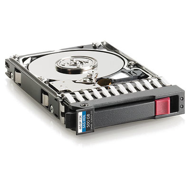 HPE 500GB 6G SAS 7.2K rpm SFF (2.5-inch) Dual Port Midline 1yr Warranty Hard Drive disque dur 500 Go 7200 tr/min 2.5"