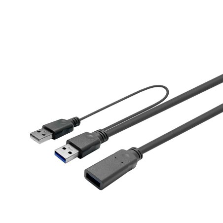 Vivolink PROUSB3AAF12.5C câble USB USB 3.2 Gen 1 (3.1 Gen 1) 12,5 m USB A Noir