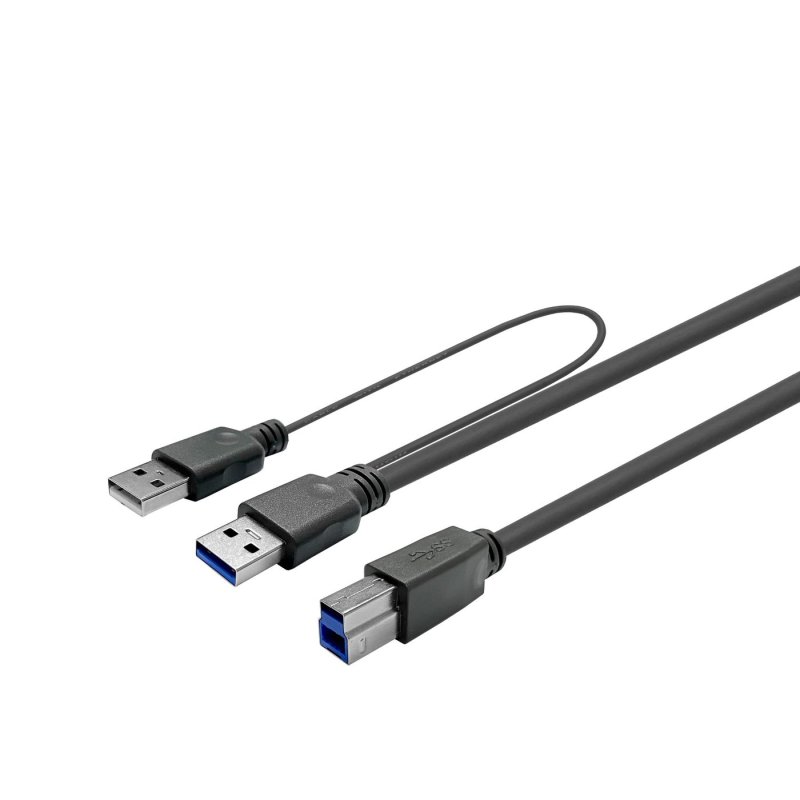 Vivolink PROUSB3AB20C-DUAL USB cable