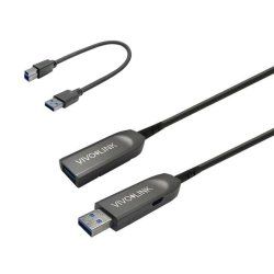 Vivolink PROUSB3AAF40 câble USB USB 3.2 Gen 1 (3.1 Gen 1) 40 m USB A Noir
