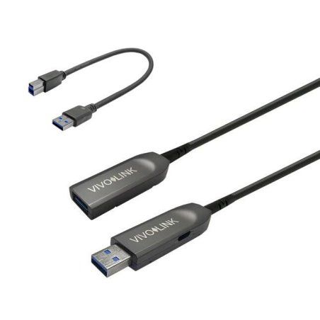 Vivolink PROUSB3AAF40 USB cable USB 3.2 Gen 1 (3.1 Gen 1) 40 m USB A Black
