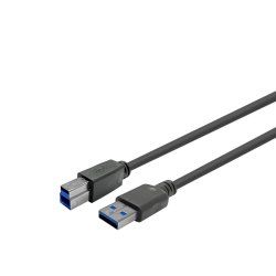 Vivolink PROUSB3AB7C câble USB USB 3.2 Gen 1 (3.1 Gen 1) 7 m USB A USB B Noir