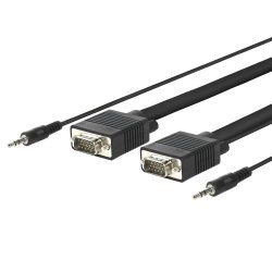 Vivolink PROVGAS30 câble VGA 30 m VGA (D-Sub) Noir