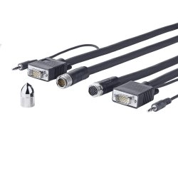 Pro VGA Audio Cross Wall 10M