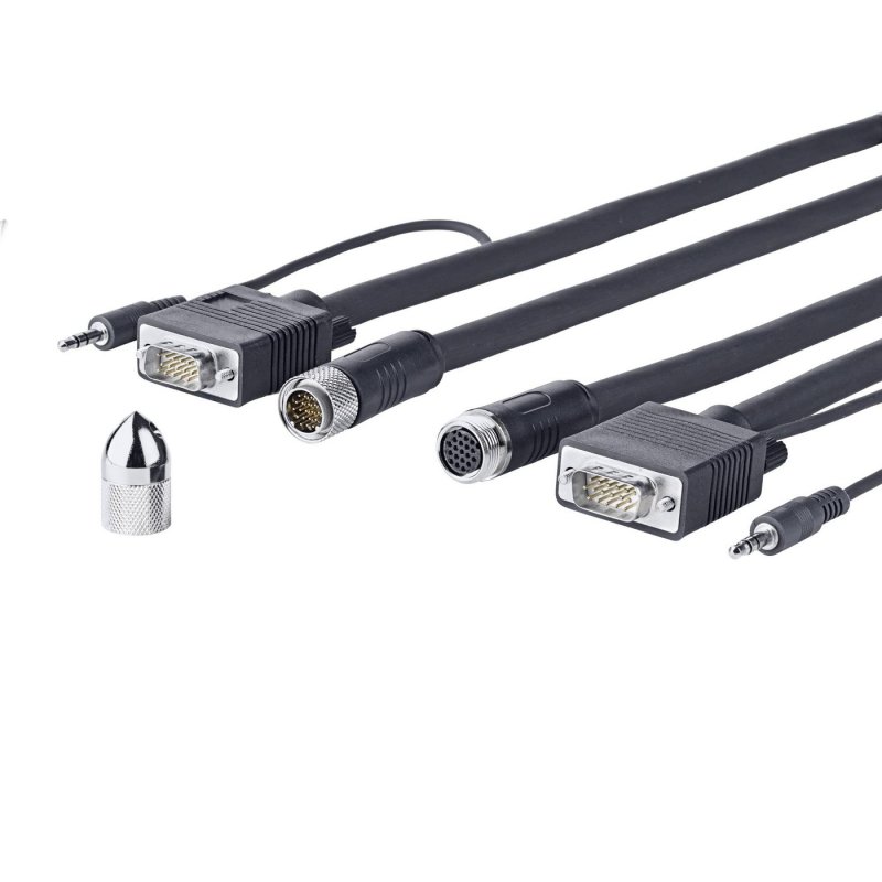 Pro VGA Audio Cross Wall 10M