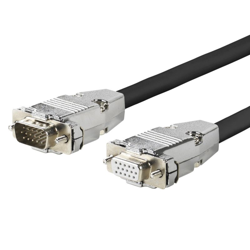 Vivolink PROVGAFM5 câble VGA 5 m VGA (D-Sub) Noir