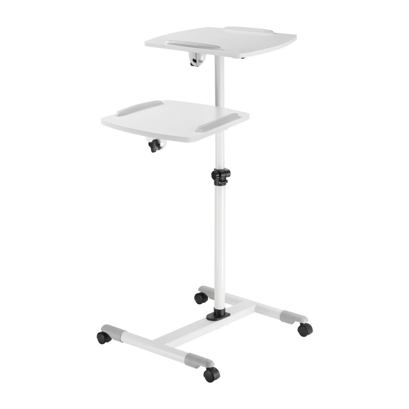 Projector cart white