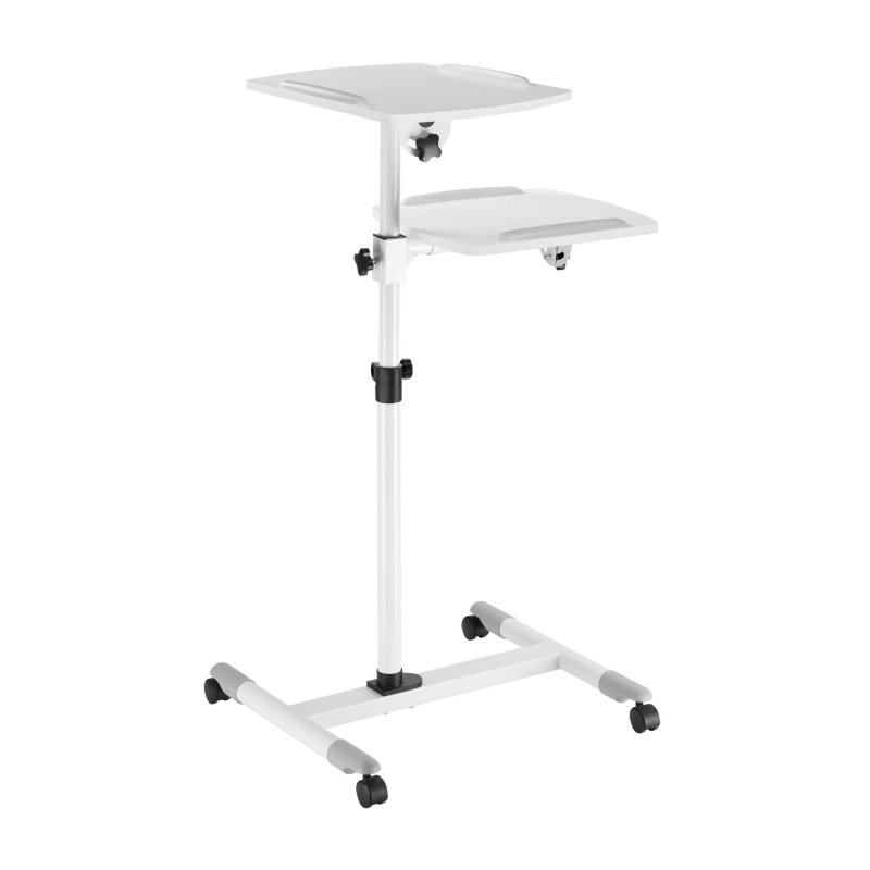 Projector cart white