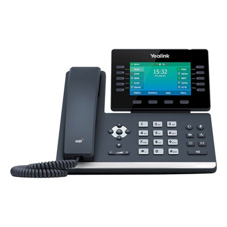 Yealink SIP-T54W téléphone fixe Noir 10 lignes LCD Wifi