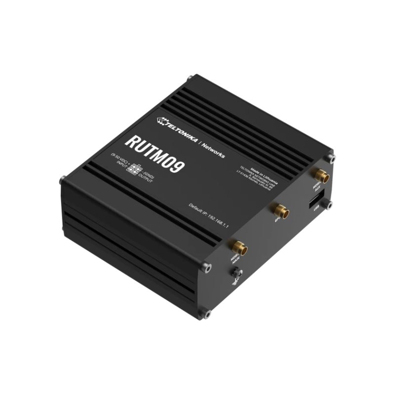 Teltonika RUTM09 Routeur connecté Gigabit Ethernet Noir