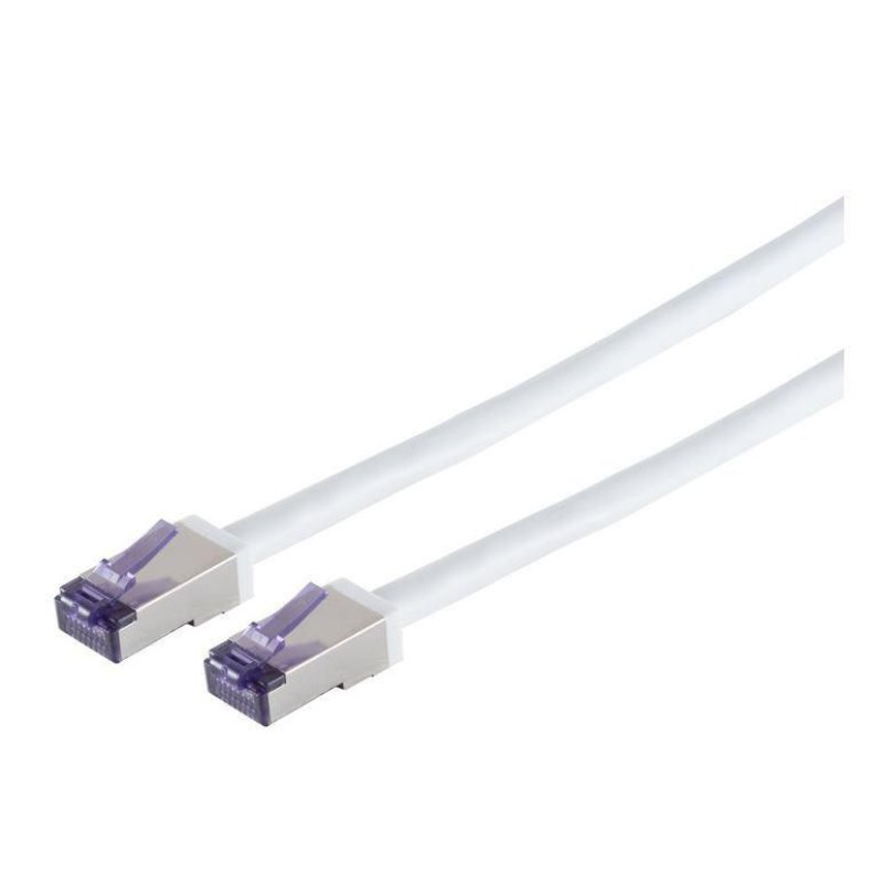 HIGH-FLEX Cat6a S/FTP White 5m