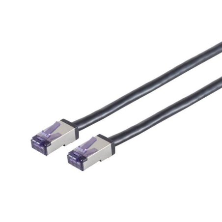 Lanview LVN-CAT6A-FLEX-1 M câble de réseau Noir S/FTP (S-STP)