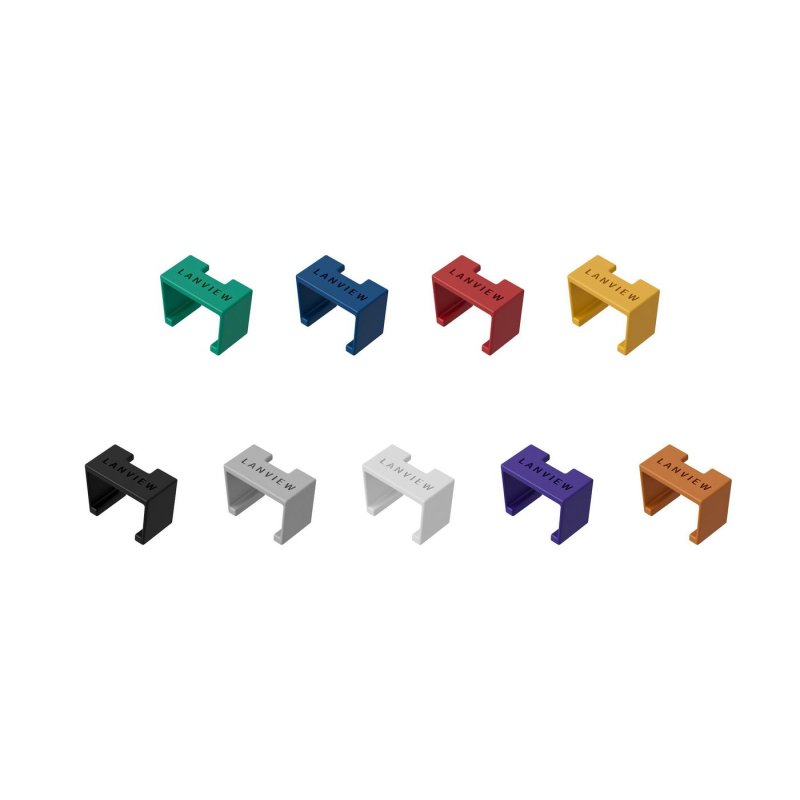 Lanview LV-UTP6A01B câble de réseau Noir 1 m S/FTP (S-STP)