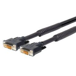 Vivolink PRODVIAM15 câble DVI 15 m DVI-D Noir