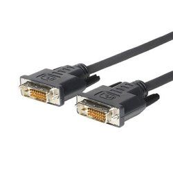Vivolink PRODVIS1 DVI cable 1 m DVI-D Black