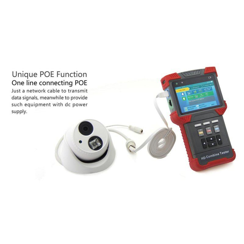 Ernitec 0070-24104-TESTER network cable tester Black, Orange