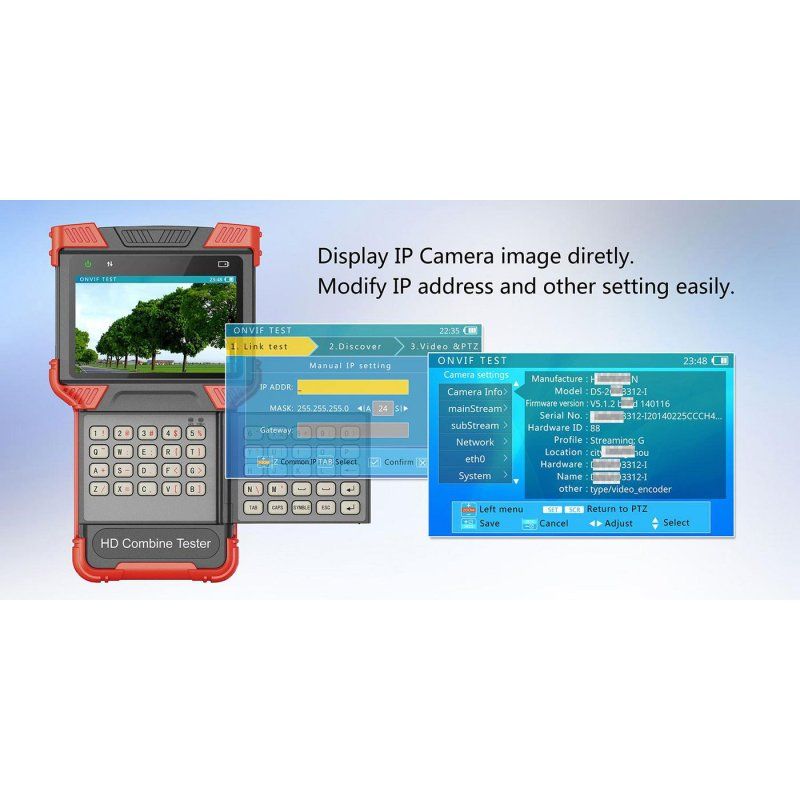4" Touch Screen Test Monitor,