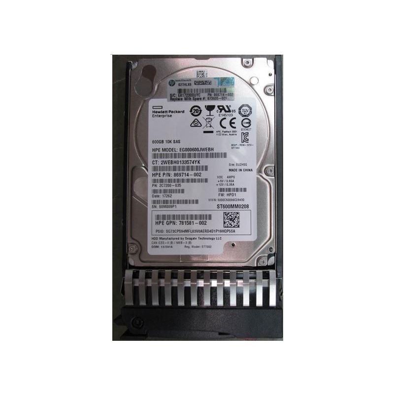 HDD 600GB 12G 10K SFF SAS ST