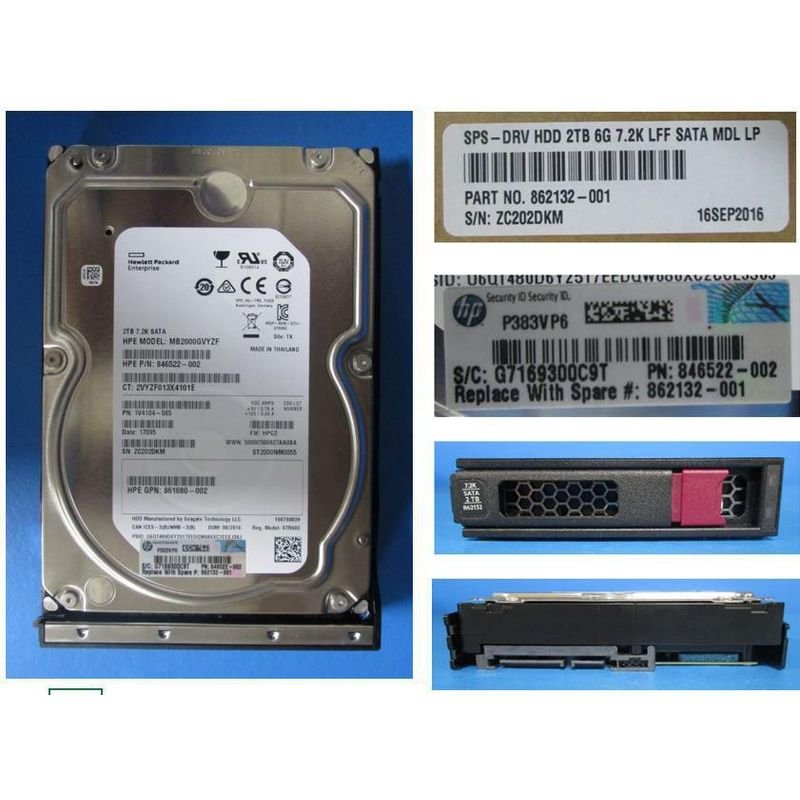2TB SATA Hard Drive 6Gb/s