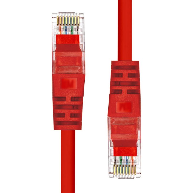 ProXtend CAT5e U/UTP CCA PVC Red 5M