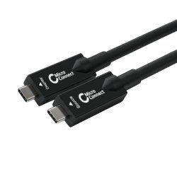 Microconnect USB3.2CC7OP câble USB USB 3.2 Gen 2 (3.1 Gen 2) 7,5 m USB C Noir