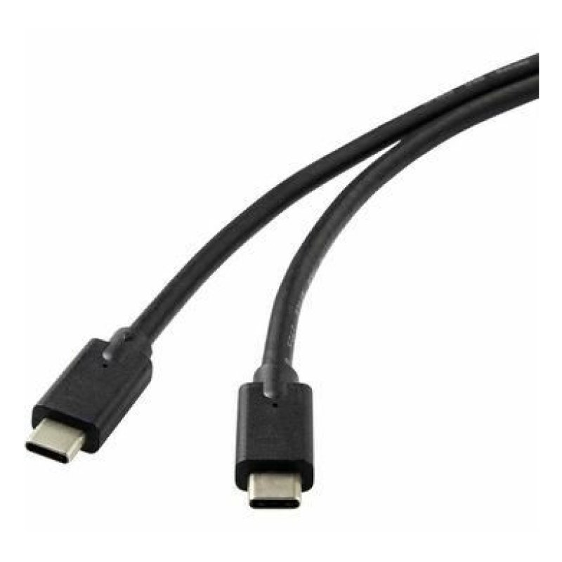 Microconnect DOCKUSB3.2CC1 câble USB USB 3.2 Gen 2 (3.1 Gen 2) 1 m USB C Noir
