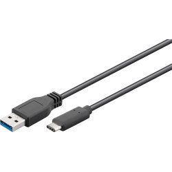 USB 3.2 Gen 1 C-A Cable, 0.5m