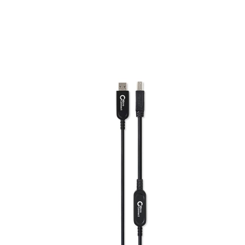 Microconnect MC-USB3.0AB20OP USB cable USB 3.2 Gen 2 (3.1 Gen 2) 20 m USB A USB B Black