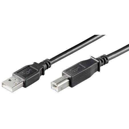 USB2.0 A-B 5m M-M Black