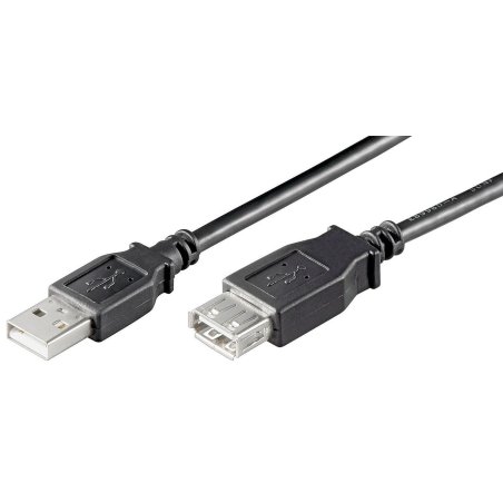 Microconnect USBAAF3B USB cable USB 2.0 3 m USB A Black