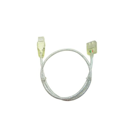 Microconnect USBAAF05T USB cable USB 2.0 0.5 m USB A Transparent