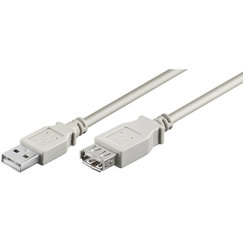 USB2.0 Extension A-A 0,1m M-F
