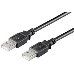 USB2.0 A-A 5m M-M, Black