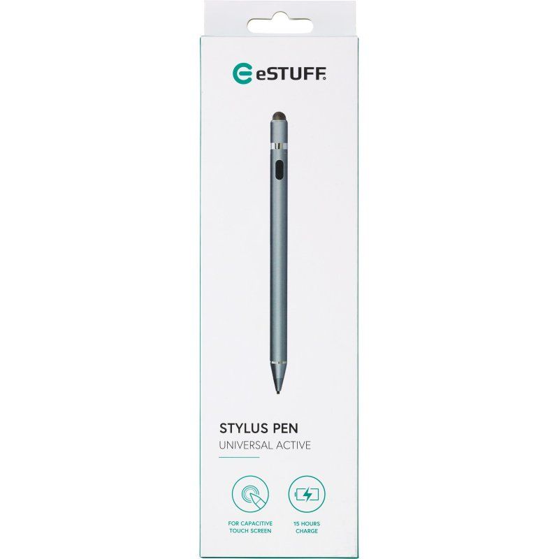 eSTUFF ES689011 stylus pen 15 g Grey