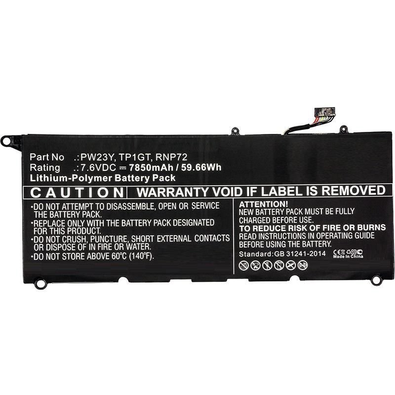Laptop Battery for Dell 46Wh