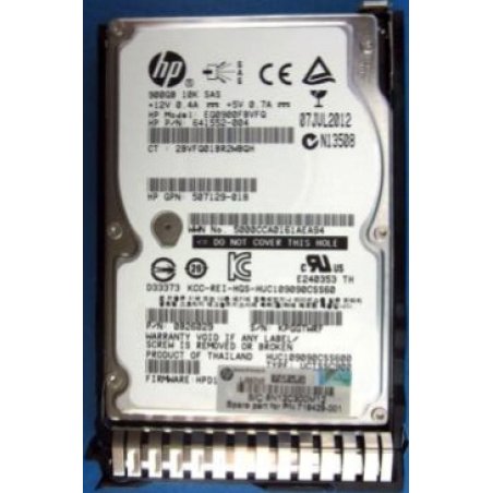 HDD 900GB SAS 2.5 INCH 10KRPM