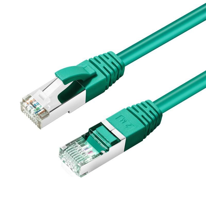 F/UTP CAT6 3m Green LSZH