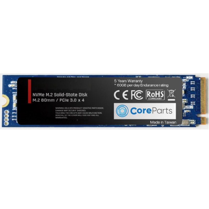 CoreParts CPSSD-M.2NVMEHE-2TB internal solid state drive M.2 PCI Express 3.0 NVMe 3D NAND