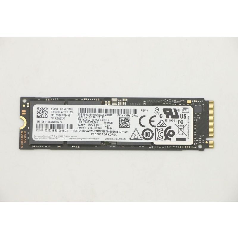 1TB M.2 2280 PCIe NVMe SSD