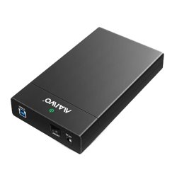 Deltaco K3568A Boîtier de disques de stockage Boîtier HDD Noir 3.5"