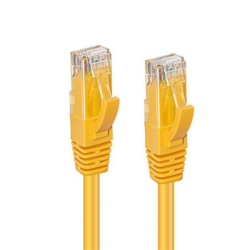 U/UTP CAT5e 1M Yellow PVC