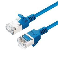 Microconnect V-FTP6A075B-SLIM câble de réseau Bleu 7,5 m Cat6a U/FTP (STP)