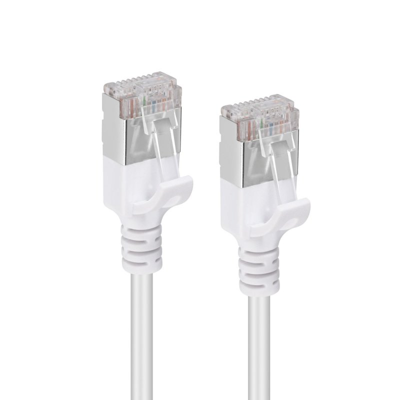 Microconnect V-FTP6A05W-SLIM câble de réseau Blanc 5 m Cat6a U/FTP (STP)